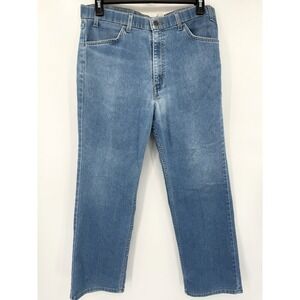 Levis Jeans Men's‎ 38x29 Blue Denim Regular Straight Western Cowboy
